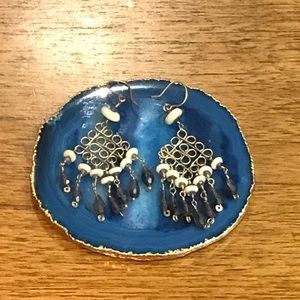 Gold Chandelier earrings